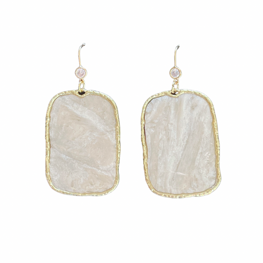 Taylor Framed Earring