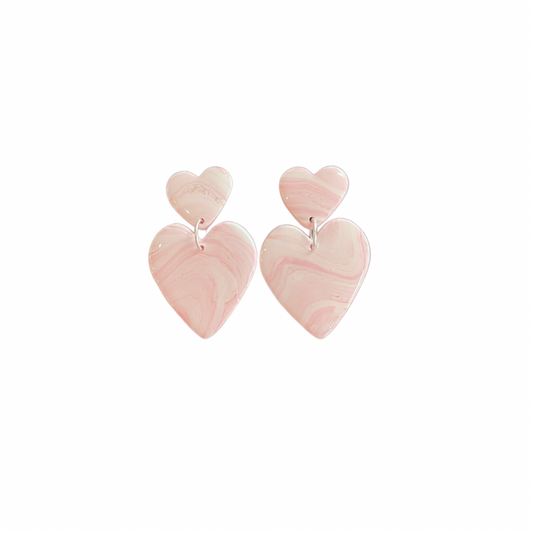 Two of Hearts Earring